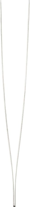 Mercer Culinary 18-8 Stainless Steel Chef Plating Tongs Straight Tip, 9-3/8 Inch