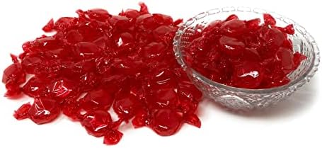 Cinnamon Hard Candy Disks, Old Fashioned Candy, Individually Wrapped, 16 Oz