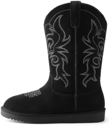 DREAM PAIRS Cowboy Boots for Women Western Winter Boots