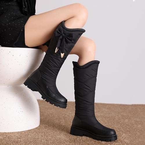 Women's Snow Boots Knee High Warm Winter Shoes