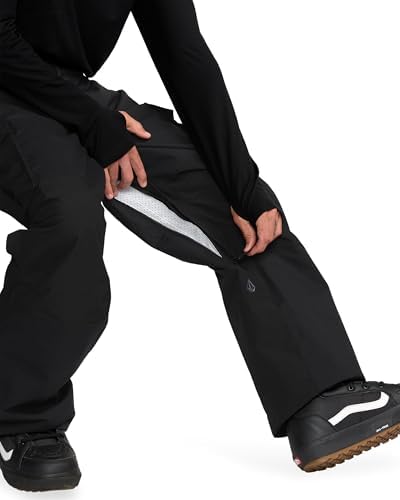 Volcom Men's Nwrk Baggy Snowboard Pant – 10k Waterproof Breathable 2-layer