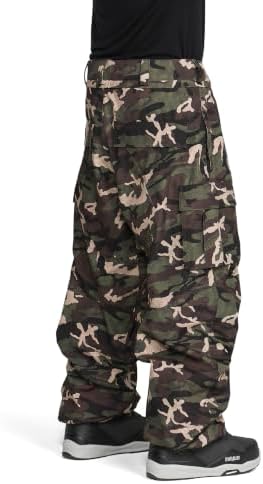 Volcom Men's Nwrk Baggy Snowboard Pant – 10k Waterproof Breathable 2-layer