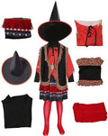 Kids Sarah Sanderson Costume Winifred Sanderson Halloween Witch Cosplay