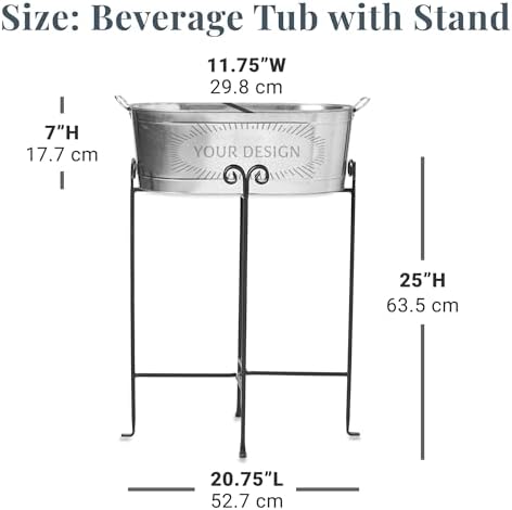 Let's Make Memories Halloween Beverage Tub, Spooky Trunk or Treat