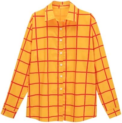 EFORLED Couples Halloween Costumes for Men 2026 Adult,Cowboy Yellow Plaid Shirt Outfit