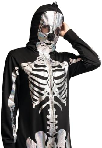 Tipsy Elves Skeleton Halloween Jumpsuit Costume for Women