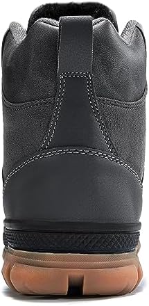 Wondamo Men's Snow Boots Lightweight Waterproof Winter Cold Weather Shoes