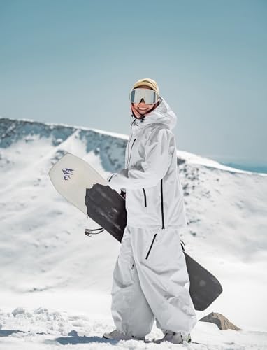 GSOU SNOW Womens Mens Snowboard Pants Baggy Snow Ski Pants for Snowsports