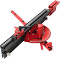 Aluminum Precision Miter Gauge for Maximum Stock Support and a Repetitive Cut Flip Stop