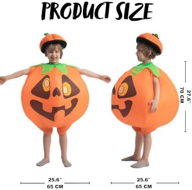 Spooktacular Creations Halloween Full Body Inflatable Pumpkin Costume Kids