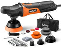 AUTIWOZ Mini Buffer Polisher, Rotary Car Buffer and Polisher Kit 6 Speeds, 1" /2" /3" Base Pads M14 Thread Extension Shaft for Car Boat Sanding Polishing and Waxing, W03