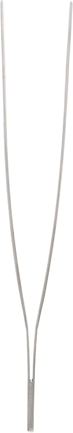 Mercer Culinary 18-8 Stainless Steel Precision Plus Chef Plating Tong, Straight, 6-1/8 Inch