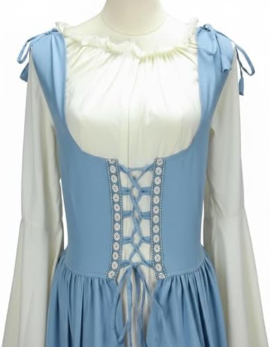 ABaoWedding Womens's Medieval Renaissance Costume Cosplay Over Dress