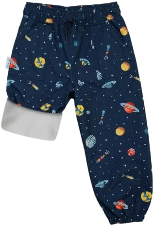 JAN & JUL Cozy-Dry Rain & Snow Pants for Toddlers