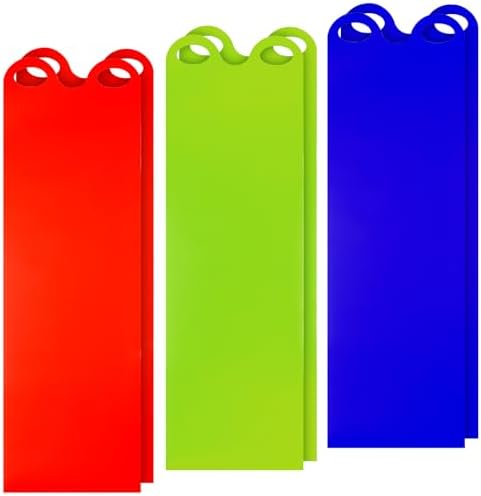 6 Pieces Large Winter Snow Sled for Adults 54"