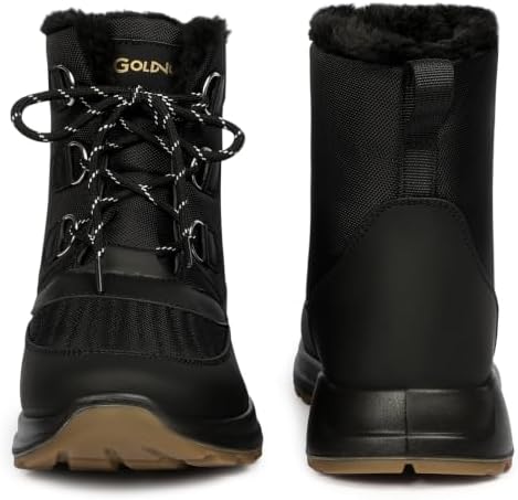 Women's Snow Ankle Boots Winter Lace-up Booties Warm Water Resistant 5.5-11