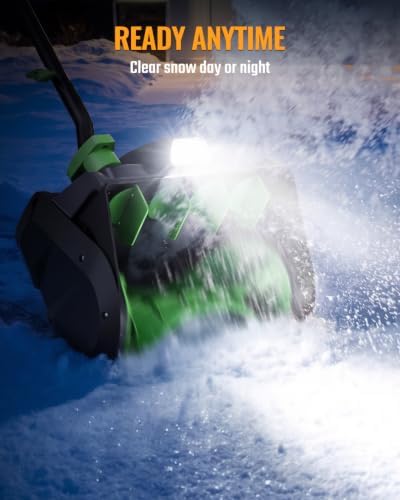 WORKPRO X Series Cordless Snow Shovel, 13-Inch, 20V Battery Included