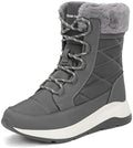 DREAM PAIRS Women's Mid Calf Warm Winter Snow Boots