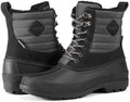 Men's Snow Boots, Insulated Waterproof Winter Duck Boots
