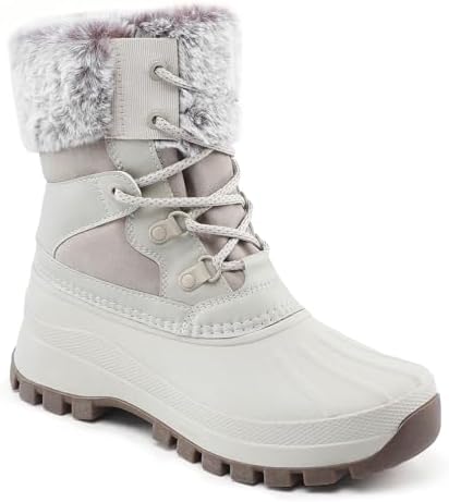 Women Winter Snow Boots | Waterproof Shell | Warm Duck Boots