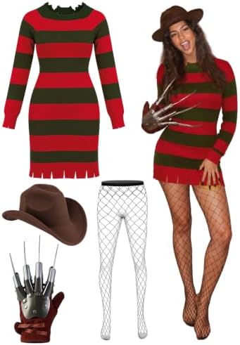 Serial Killer Costume for Women, Scary Halloween Costumes for Women Adult
