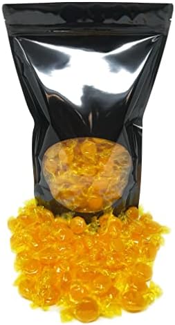 Butterscotch Hard Candy, Individually Wrapped Disks, 3 lb Bag