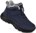SHIBEVER Snow Boots Women Warm: Winter Fur Lined Ankle Booties
