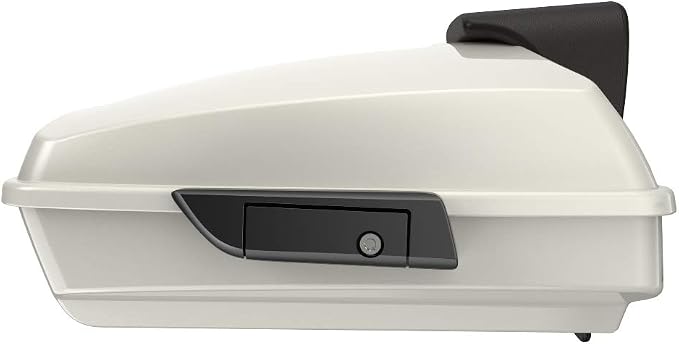 Advanblack Road Glide Tour Trunk Pack Bonneville Salt Pearl Razor Tour Trunk Pack Backrest Pad for '97-'25 Harley Touring Road King Street Glide Electra Glide CVO models