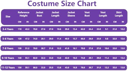 Golden Pop Performer Costume Kids Girls Halloween Costumes with Accessories