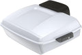 Advanblack Road Glide Tour Trunk Pack White Onyx Pearl Chopped Tour Trunk Pack Backrest Pad for '97-'25 Harley Touring Road King Street Glide Electra Glide CVO models