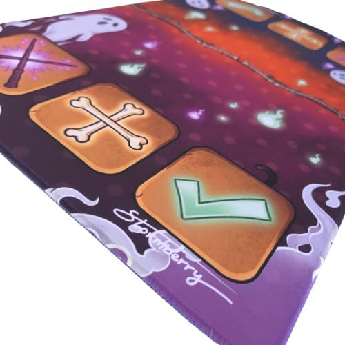 Stormberry SWAP SPOT XL Squishy Trading Mat 14x24, Haunted Hollow