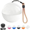 Memory Sphere Lamp, Crystal Ball Video Player 2.8" Memory Orbs Ornament 4GB Uploadable Videos & Photos, Personalized Unique Desk Night for Couples Friends Birthday Christmas (Pink Memory Orb)