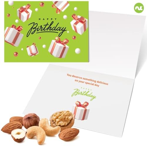 NUT CRAVINGS Gourmet Collection (12 Assortments) Happy Birthday Treats