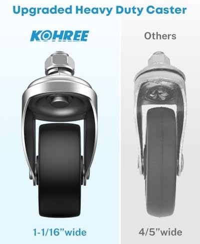 Kohree Snowmobile Dolly Set, Heavy Duty, Carries up to 1500 lbs, 3PCS