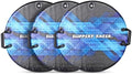 Slippery Racer Downhill Zeus Adults and Kids Foam Saucer Disc 1 Rider Snow Sled Toboggan with Handles, Midnight Hologram