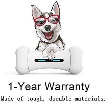 Wickedbone Smart Bone, Automatic & Interactive Toy for Dog, Puppy and Cat, App Control, Safe & Durable, Keep Your Pets Entertained All Day