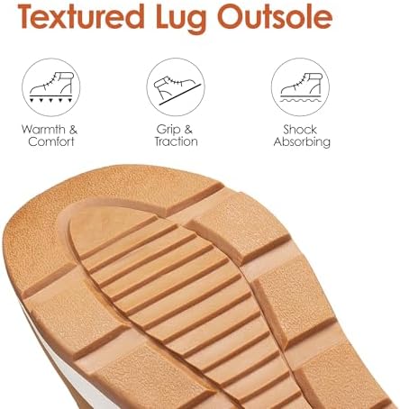 DREAM PAIRS Women's Outdoor Winter Snow Boots
