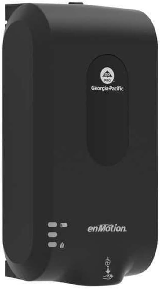 GP enMotion Gen2 Automated Touchless Soap & Sanitizer Dispenser, Black 52057