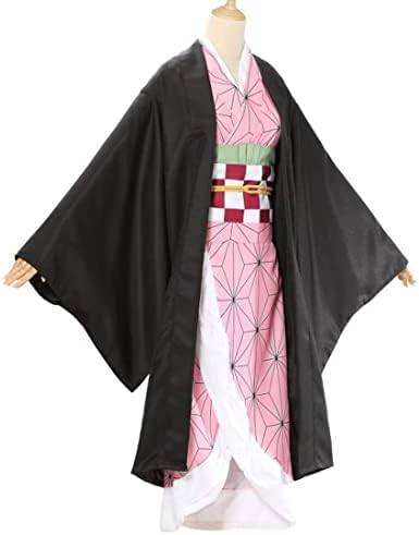 Kimonos Cosplay Costumes Adult Women Girls Anime Japanese Kimono Robe Halloween Outfit with Accessories
