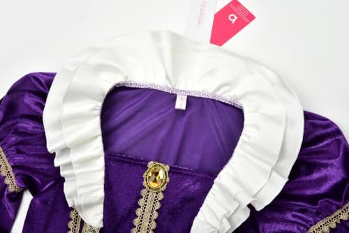 Relibeauty Queen Elizabeth Costume for Girls Dress Renaissance Medieval