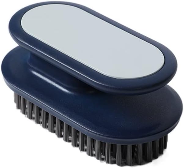 Northern Europe Household Laundry Brush Soft Wool Multi-Functional Plastic Cleaning Shoe(Blue)