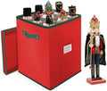 Christmas Nutcracker and Figurine Storage Box, Keeps 9 16" Tall Nutcrackers