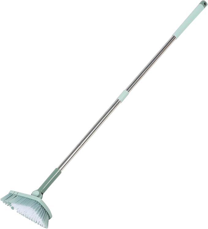 HANABASS 5pcs Swimming Pool Cleaning Brush Handle Floor Scrubber Brush for Walls Tiles Sinks Rotating Design for Hard Reach Areas Sturdy Material Nordic