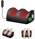 LINGTENG Rechargeable Cordless Foot Massager with Heat, Shiatsu Foot Massager with Cord Remote Control and Roller Massage, Portable for Home/Office Use, Dad Mom Gifts - It Won't Work While Charging
