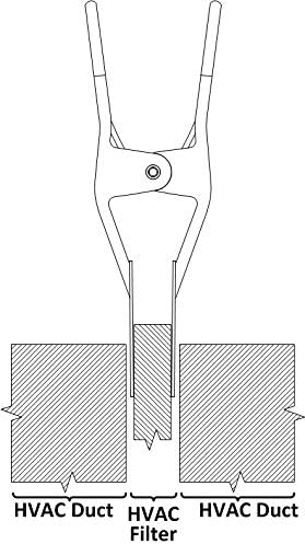 Gripper HVAC Filter Removal Tool