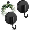 OUTXE Suction Cup Wreath Hanger, Upgraded Reef Hook