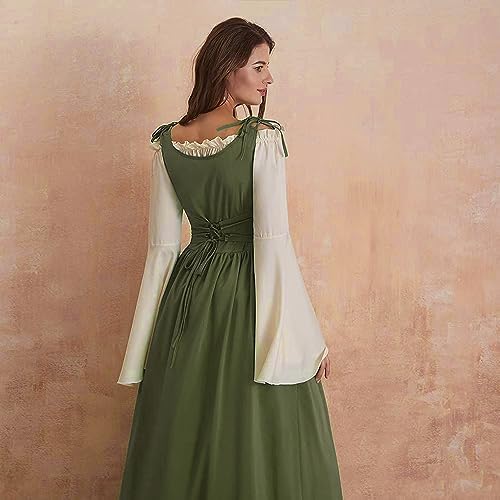 ABaoWedding Womens's Medieval Renaissance Costume Cosplay Over Dress