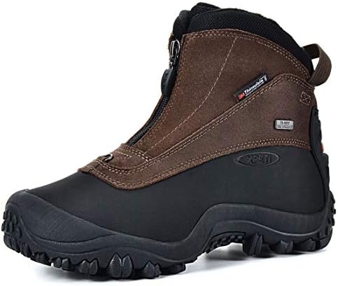 XPETI Men's SnowRider Insulated Waterproof Winter Snow Boots