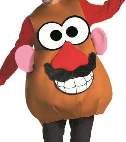 Potato Head Costume, Official Mr. and Mrs. Potato Head Costume with Detachable Features