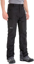 clothin Men's Waterproof Ski Pants Insulated Snow Pants with Boot Gaiters